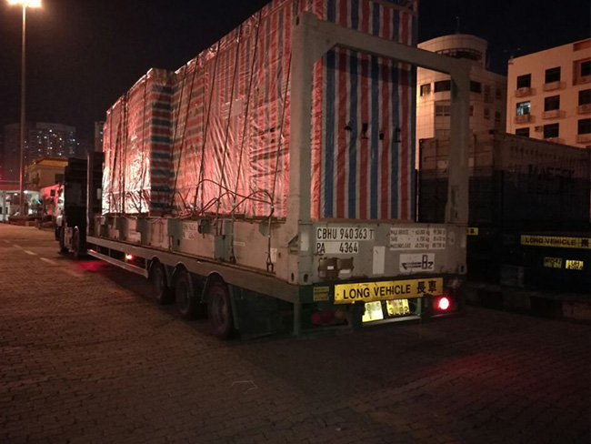 上海到香港物流運(yùn)輸，接駁轉(zhuǎn)關(guān)運(yùn)輸，上海出口香港物流運(yùn)輸圖