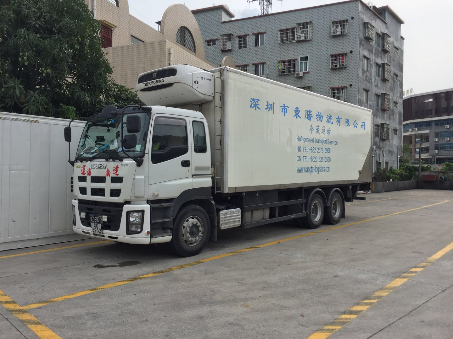 中港冷藏車(chē)，到香港冷藏車(chē)物流，香港冷藏車(chē)運(yùn)輸專(zhuān)線