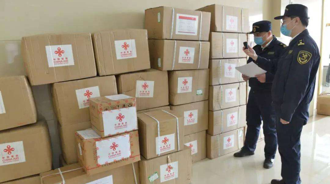 口罩出口報關，口罩出口通關檢驗/查貨圖