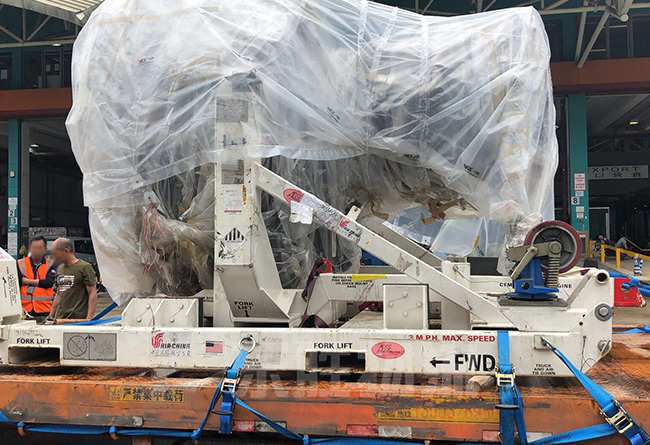 廣東大件運輸?shù)较愀?，大件物流到香港公?深圳東勝物流
