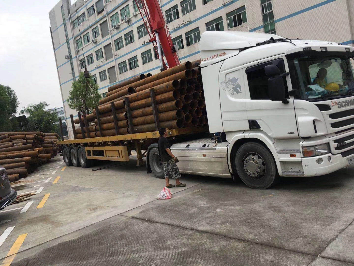 香港倉儲_鋼材香港倉儲存放注意事項，深圳東勝物流鋼材運輸案例圖