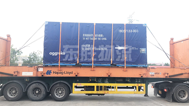 國(guó)內(nèi)貨物出口到香港，內(nèi)地出口到香港運(yùn)輸案例圖