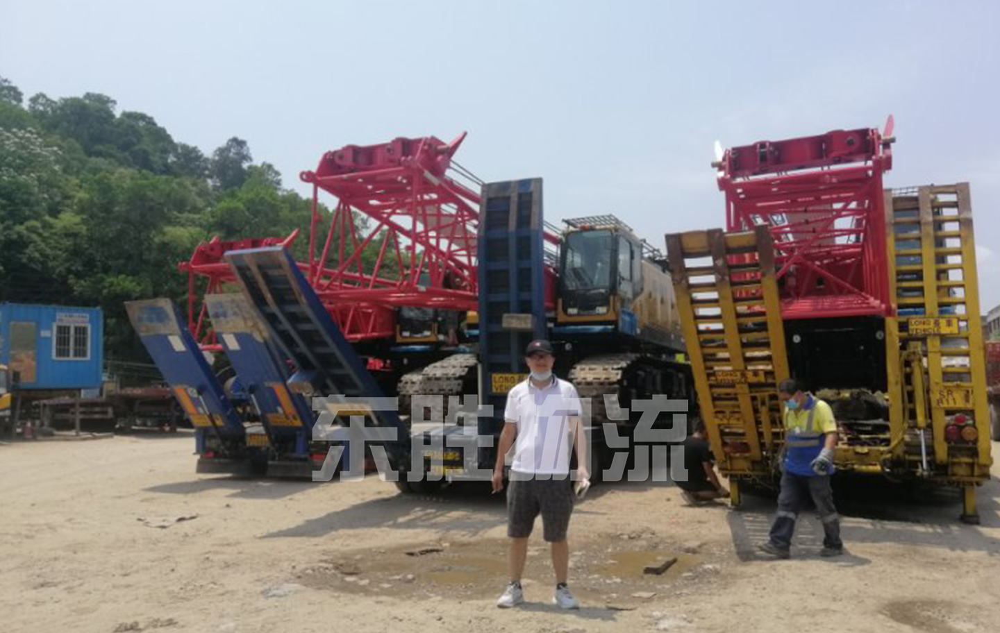 清遠(yuǎn)物流到香港，清遠(yuǎn)發(fā)貨到香港的運(yùn)輸公司運(yùn)輸案例圖