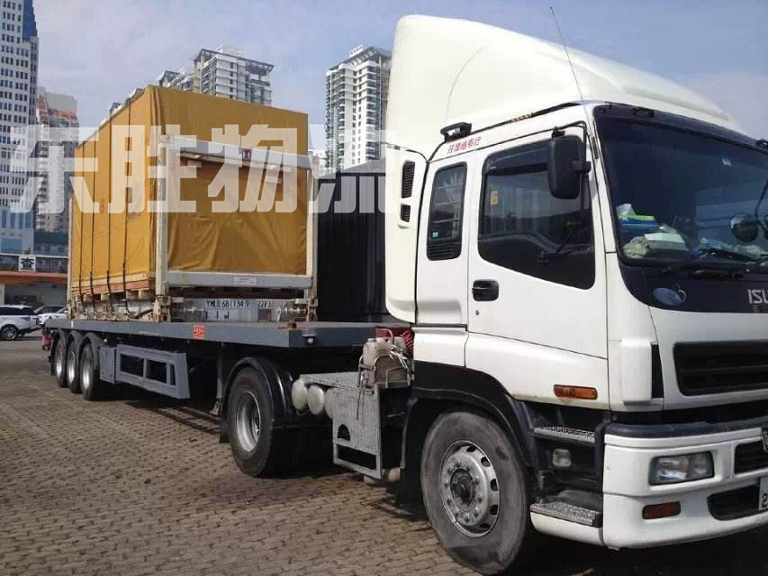 中港平板車(chē)運(yùn)輸案例：香港地鐵站電動(dòng)門(mén)的運(yùn)輸案例圖