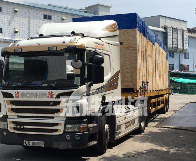 中港平板車(chē)運(yùn)輸案例：香港地鐵站電動(dòng)門(mén)的運(yùn)輸案例圖